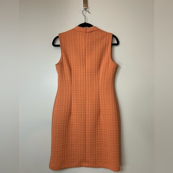 Sharagano Dress Parisian Terracotta  Size 6 - Picture 7 of 7
